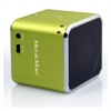 iPad, iPhone, iPod MusicMan BT-X2 Mobile Bluetooth Mini Speaker - Green